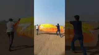 PARAMOTOR RC ENGINE MAIDEN FLIGHT #paramotor #paramotorrc #rcplane