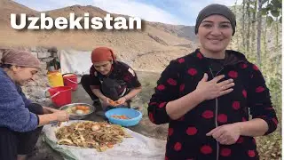 Asraf village पहाड़ों में बसा हुआ गाँव Uzbekistan | पहाड़ों की Lifestyle | Uzbekistan Tour 