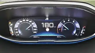 Peugeot 3008 1.2 PureTech 130: zrychlen&iacute; 0 - 180 km/h