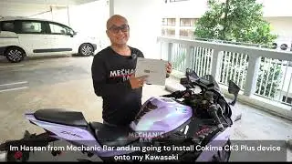 Cokima CK3 Plus Installation on motorcycle (Part 1)