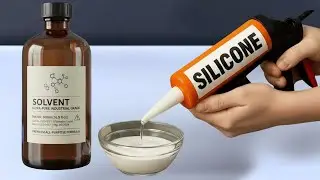 溶剤とシリコンを混ぜると工場が隠している秘密が明らかになります！