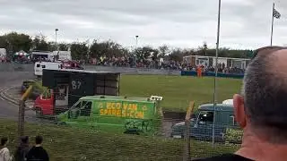 Mendips Raceway 18/4/22 Van Bangers Final (Part 1 due to red flag)