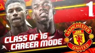 FIFA 16 Man United Class of 16 Career Mode 