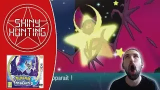 LA LUNE CHROMATIQUE ! - SHINY LUNALA 245 FUITES - LIVE EPIC REACTION - POK&Eacute;MON LUNE