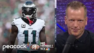 Brian Daboll playing mind games with Eagles, A.J. Brown before TNF | Pro Football Talk | NFL on NBC
