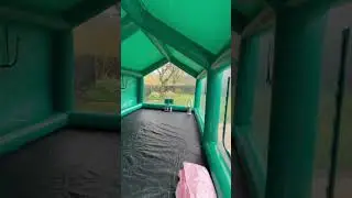 Step inside a Car Bubble show car inflatable garage - The ultimate in outdoor vehicle storage #cover