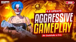 🔥 BGMI LIVE &ndash; Full Aggressive Gameplay | Random Squad Push Rush | MR COOLDUDE YT