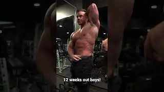 12 weeks out from my bodybuilding competition! #bodybuilding #mensphysique #competition  #abs