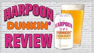 HARPOON DUNKIN SUMMER PALE ALE REVIEW 2019