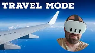 I tried the Quest 3 Travel Mode for a full flight!!! It was incredible