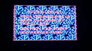 Alien Syndrome 1987 gameplay.