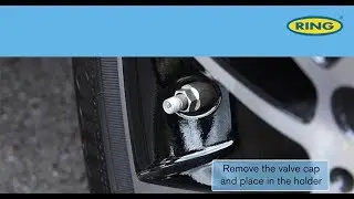How to Inflate a Tyre with the Ring RTC1000 Rapid Digital Tyre Inflator