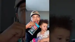 SpiceKingCam eats spicy food with his cute daughter😍❤️