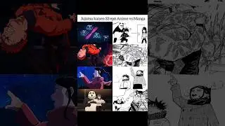 Anime vs Manga &mdash; Jujutsu Kaisen S3 EP6 hit different in both worlds ⚡