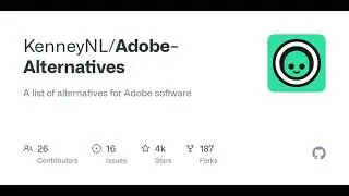 GitHub - KenneyNL/Adobe-Alternatives: A list of alternatives for Adobe software