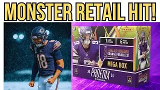 🚨Caleb Williams Team Logo Pull!🚨 2024 Panini NFL Phoenix MEGA BOX!