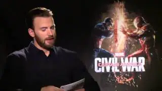 Chris Evans geeks out about Disney stuff