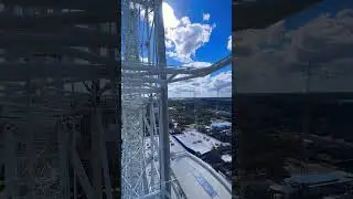 Riding the Iconic Wheel at ICON Park, aka The Orlando Eye.