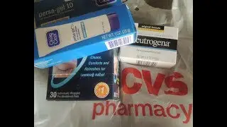 CVS haul using coupons & Extra Care Bucks