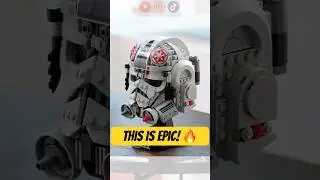 The LEGO AT-AT Driver Helmet looks AMAZING! 🤩 #legostarwars