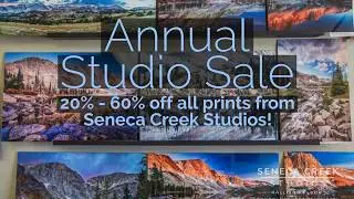 2018 Annual Studio Sale: Wyoming Landscape Fine Art Photography from Seneca Creek Studios