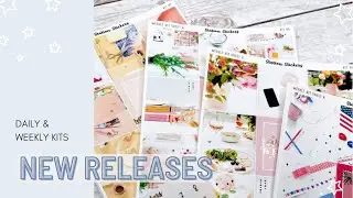 New Releases: May Daily, Weekly & Monthly Kits (StationStickers)