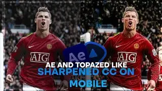Ae and TOPAZED like QUALITY in Mobile||Efiko+Vivid tutorial