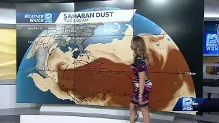Rare Saharan dust plume to impact Wisconsin