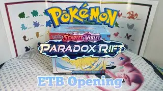 Pokemon Paradox Rift - Elite Trainer Box Opening - ETB Unboxing - Pok&eacute;mon Card Opening