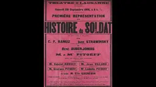 Stravinsky: L&rsquo; Histoire du Soldat (1918) - De geschiedenis van de soldaat. (vert. Martinus Nijhoff)