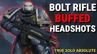 BUFFED Bolt Rifle EXPLODES Heretic Heads - True Solo Absolute | Space Marine 2