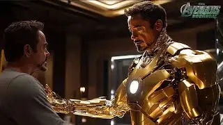 Tony Stark rena&icirc;t avec son armure dor&eacute;e pour s'emp&ecirc;cher de devenir Doom