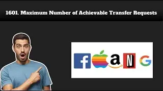 Leetcode 1601. Maximum Number of Achievable Transfer Requests | Harshit Maurya | Backtracking