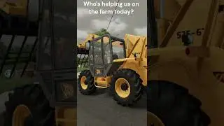 Who's the mystery guest? #shorts #rafabenitez #fs22 #farmingsimulator22 #farming #funny #football
