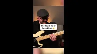 The Top 5 RUSH Bass Lines 🤘🏻