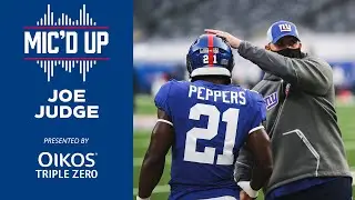 Joe Judge Mic'd Up 🗣 'We can't dip our toe in the water' | New York Giants