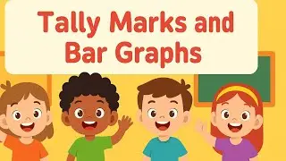 Tally and Bar graph for kids l Maths for class 1  #youtubevideo 