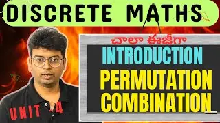 DISCRETE MATHS|Permutations & Combinations|#discrete_maths #permutations_combinations #elementary