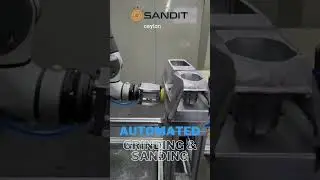 Automated sanding & grinding #mechanism , #solidworks , #robot , #machine , #machinedesign