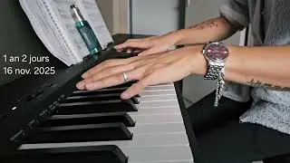 Piano progress Self taught - 1 year 2 days
