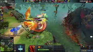 DOTA2 ESL One Genting Navi vs Mski G02：teamfight moments 01