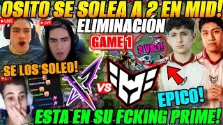 😲Osito se solea a 2 en mid!! Eliminaci&oacute;n HEROIC vs REKONIX Game 1 Bo3 BLAST Slam VI😲Wisper, Tailung