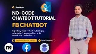 How to Create a Facebook Messenger Chatbot Using ManyChat | Live Class 2025