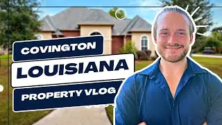 Property Tour In Covington Louisiana | Covington LA Homes | Moving to Covington Louisiana in 2022 |