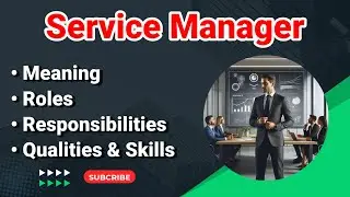 Service Manager Job Description | Roles and Responsibilities | Maintenance Manager