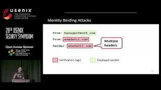 USENIX Security '19 - &ldquo;Johnny, you are fired!&rdquo; &ndash; Spoofing OpenPGP and S/MIME Signatures in Emails