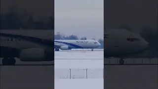 DIVERTED FLIGHT El Al Boeing 737-900ER at Belgrade Airport 🤩 #aviation #belgradeairport #boeing