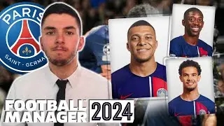 Et si je coachais le PSG sur FM24 ?