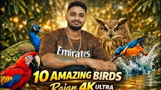 Ultra Rajan 4K Cinematic Story | Amazing Birds 10 Sound in Jungle 🦜| Nature Wildlife January 22 2026