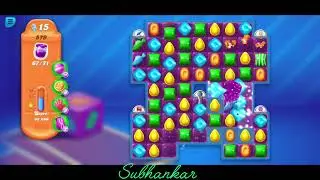 Candy Crush Soda Saga. Level 579.⭐⭐⭐ Star.Level 579 Help.@Subhankar0002.☠️☠️